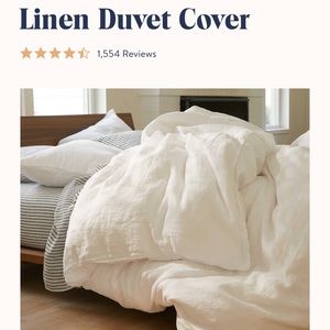 Brooklinen duvet cover